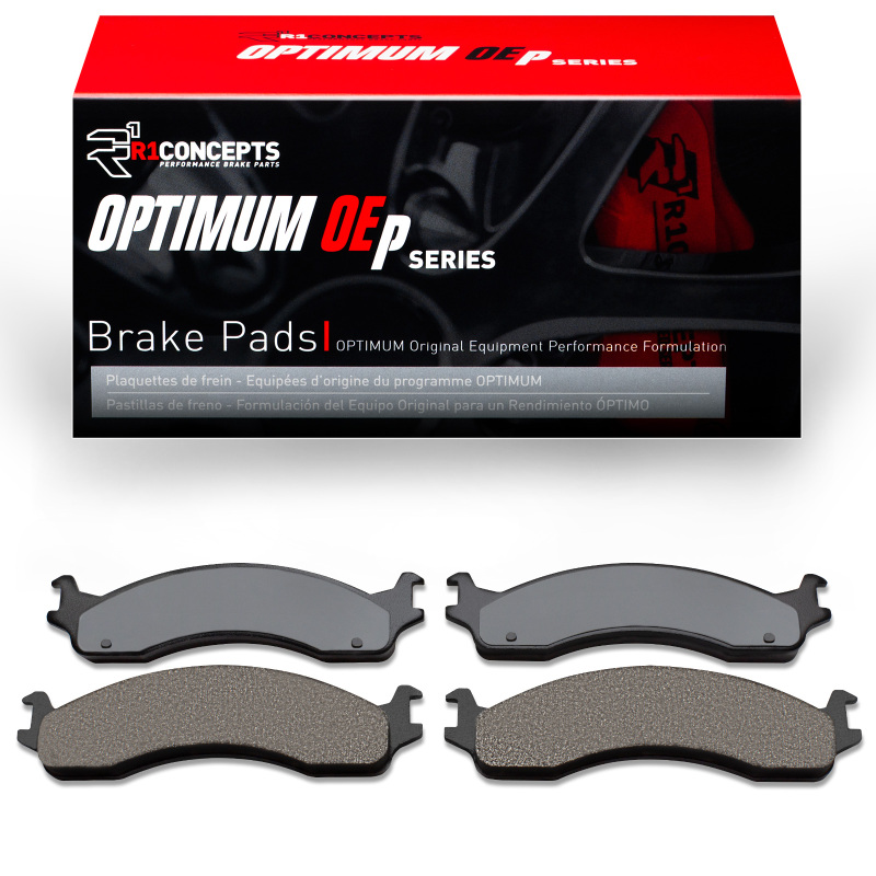 Ford E-350 Super Duty Brake Pads - Front - R1 Concepts - Optimum OE - `95-`07